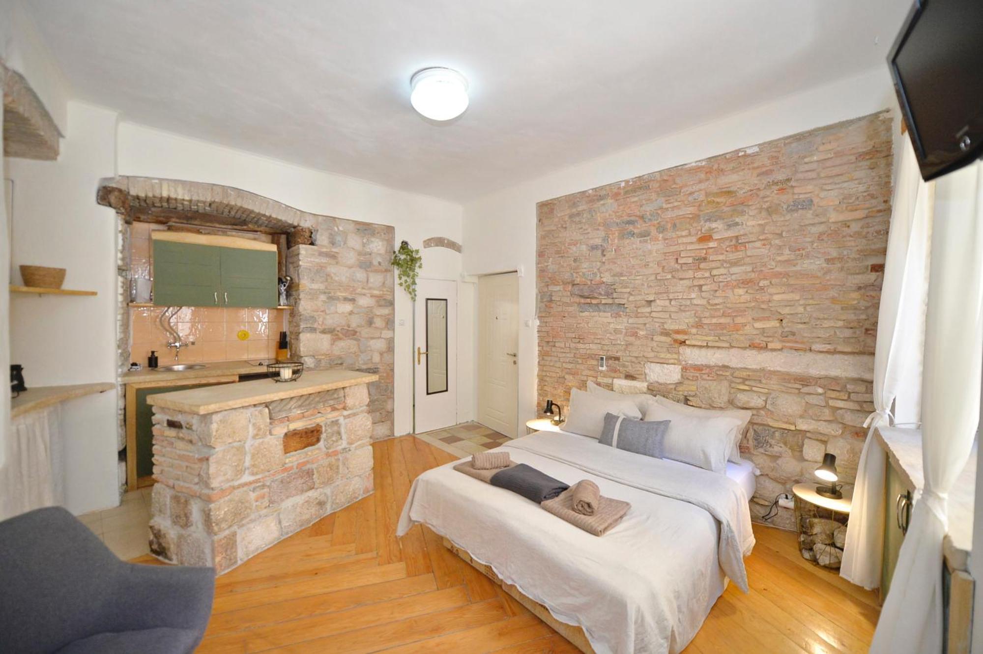 Charming Apartment In 코토르 외부 사진